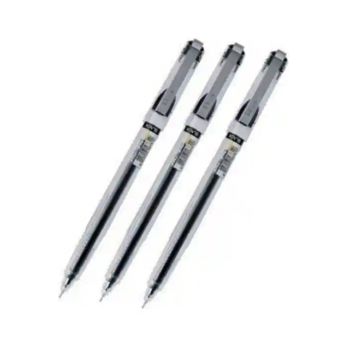 My Gel 0.5mm Siyah Ince Iğne Uçlu Jel Kalem 3 Adet