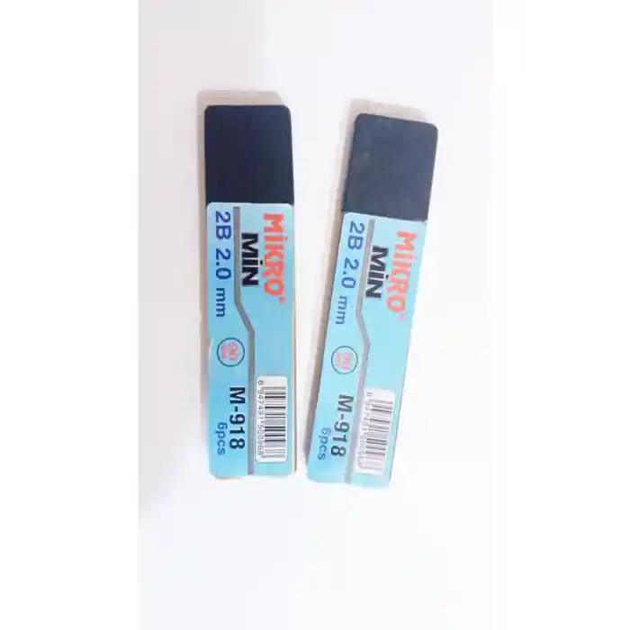 2b 2.0mm Kalın Siyah Uç 2 Li Paket