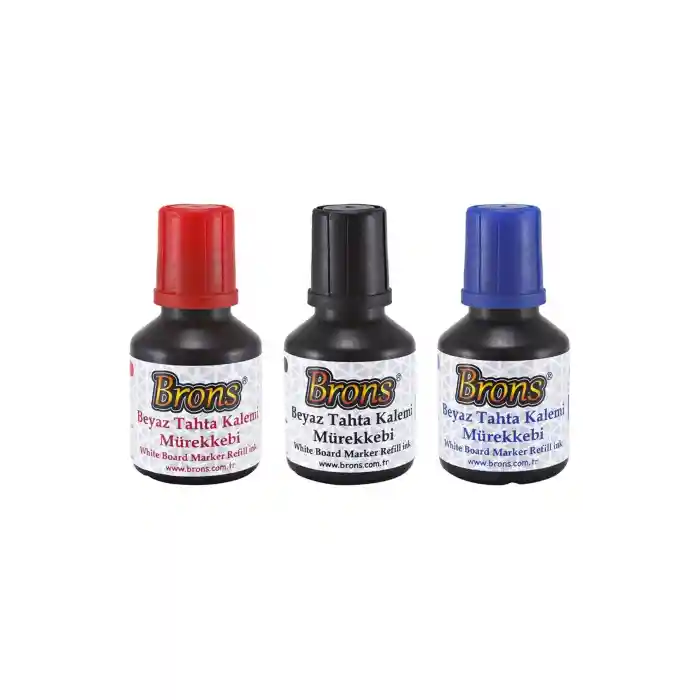 Doldurulabilir Tahta Kalemi Mürekkebi 30 Ml 3 Lü Set