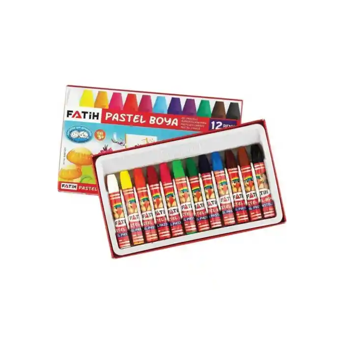 Pastel Boya 12 Renk Sulu Boya 12 Renk Mikro Gold Kuru Boya 12 Renk