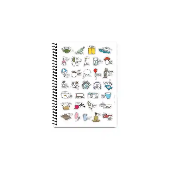 18.5x25 Çizgili Defter - Küreğinin Götürdüğü Yere Git