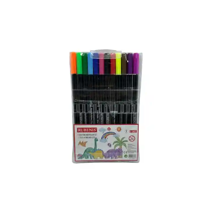 Fineliner Kalem Seti 12 Renk 0.4 mm