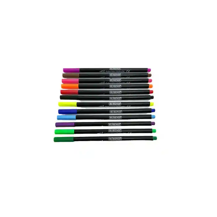 Fineliner Kalem Seti 12 Renk 0.4 mm