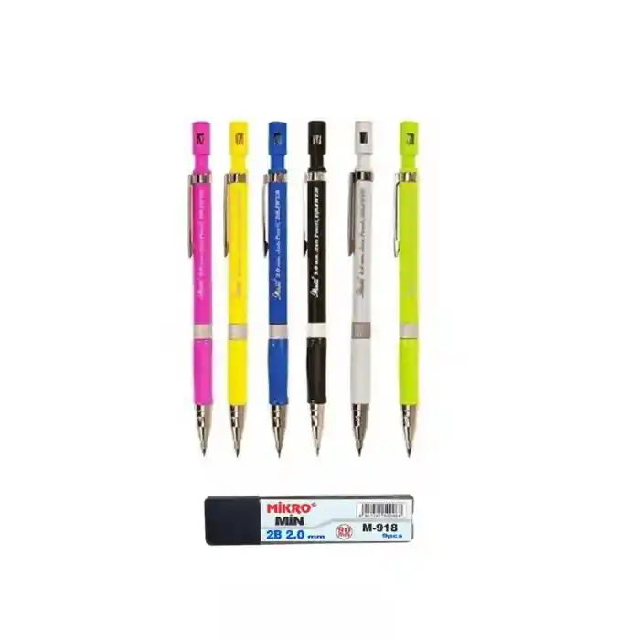2.0 mm Uçlu Versatil Kalem 6lı Set Uç ve Kalem