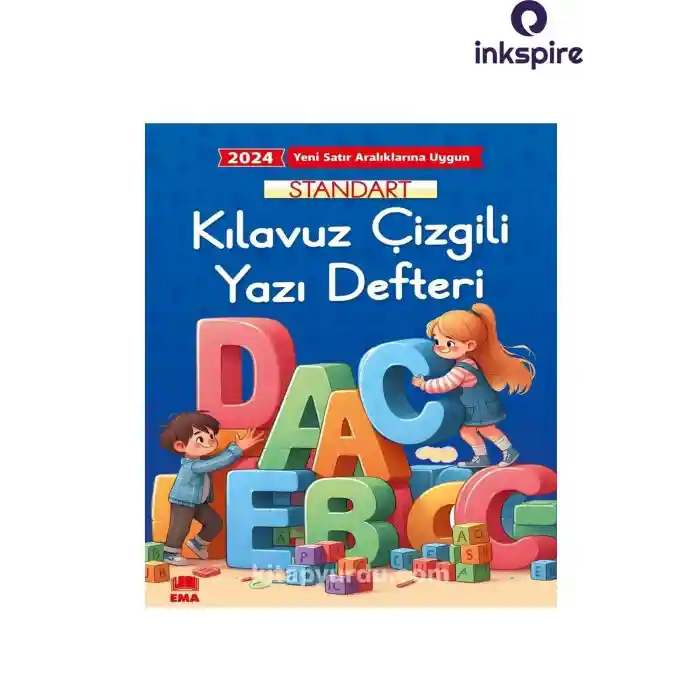 Yeni Müfredat Güzel Yazı Defteri A4 19x27 cm 24 Yaprak Standart Kılavuz Çizgili Yazı Deft