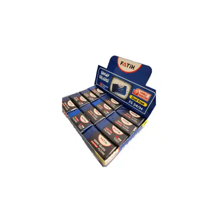 İz Bırakmayan Sınav Silgisi – 8’li Paket – Yumuşak, Toz Bırakmaz, Kâğıdı Yıpratmaz