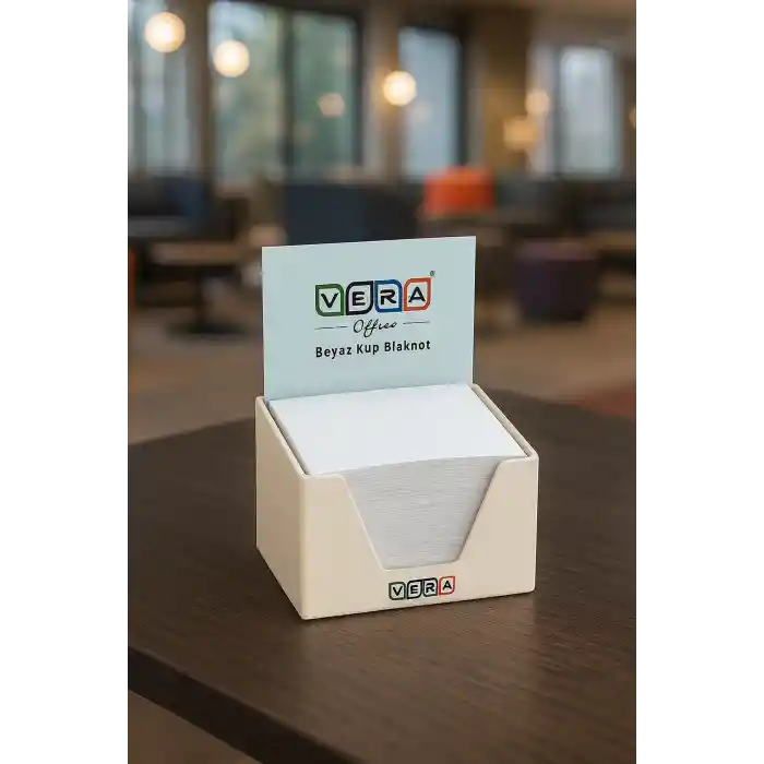 Vera Beyaz Küp Blok Kağıtlar 500lü