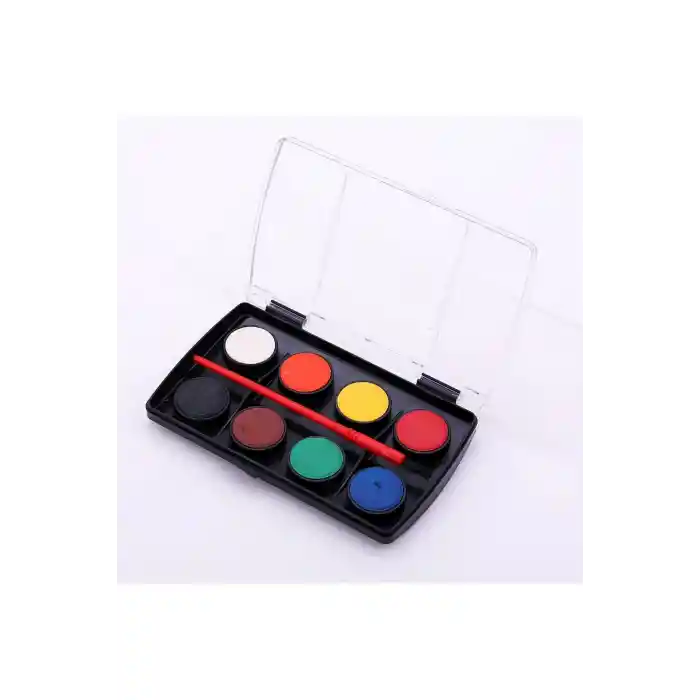 Sulu Boya 8 Renk Kaliteli Sulu Boya Takımı