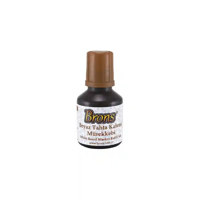 Beyaz Tahta Kalem Mürekkebi 30 ml - Kahverengi