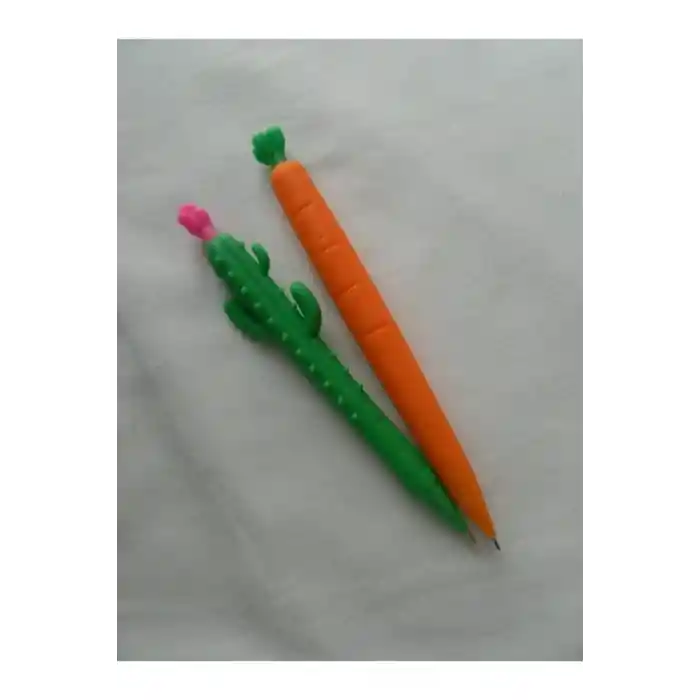 2li Versatil Uçlu Kalem 0,7 Pembe Kaktüs + Havuç