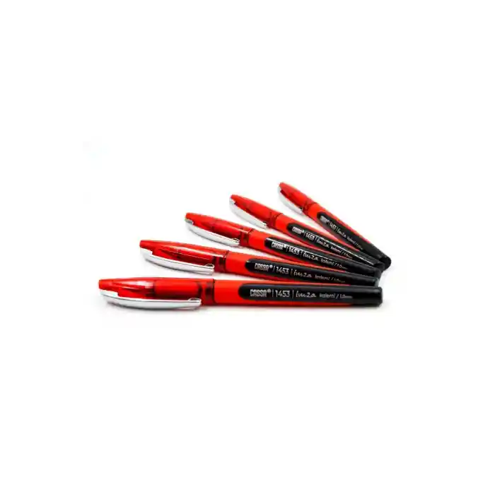 İmza Kalemi 1.0 Mm 5 Adet Kırmızı