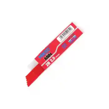 2x90 mm Kırmızı Kurşun Kalem Ucu