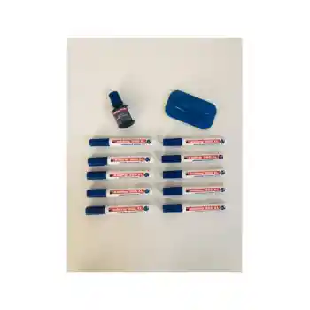 360 Xl Tahta Kalemi 10lu Set Mürekkep & Tahta Silgisi tkm