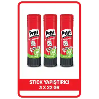 Stick Yapıştırıcı 22 Gr 56102 - 3 Adet