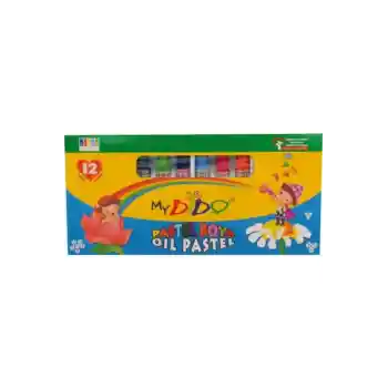 12 Renk My Dido Pastel Boya Karton Kutu Köşeli Sd622