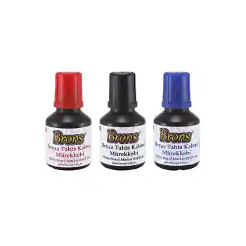Doldurulabilir Tahta Kalemi Mürekkebi 30 Ml 3 Lü Set