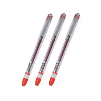 My Gel 0.3mm Kırmızı Ince Iğne Uçlu Jel Kalem 3 Adet