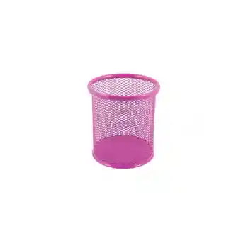 Metal Kalemlik Karışık Renkler Pembe