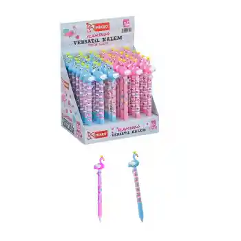 0.7 Flamingo Kalem Pembe Ve Mavi 2li Set