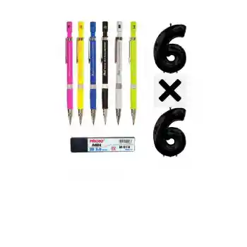 2.0 mm Uçlu Versatil Kalem 6lı Set Uç ve Kalem