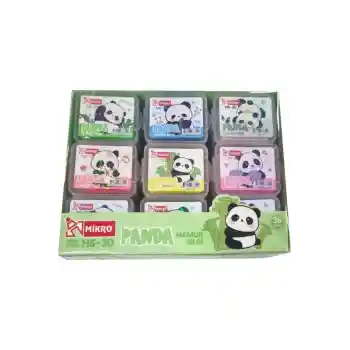 Panda Desenli Tekli Hamur Silgi - 1 ADET FİYATIDIR