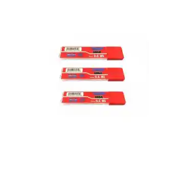 Kırmızı Renkli Kalem Ucu, 2.0mm, 3 Adet Set