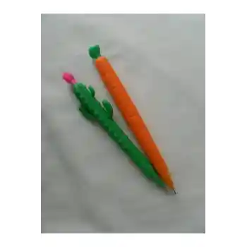 2li Versatil Uçlu Kalem 0,7 Pembe Kaktüs + Havuç