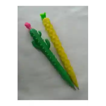 2li Versatil Uçlu Kalem 0,7 Pembe Kaktüs + Ananas