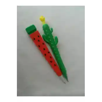 2li Versatil Uçlu Kalem 0,7 Karpuz + Sarı Kaktüs