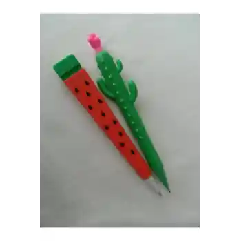 2li Versatil Uçlu Kalem 0,7 Karpuz + Pembe Kaktüs