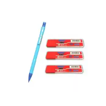 2.0 Mm Kalın Uçlu Versatil Kalem 1 Adet ve 2.0 Mm Kalın Uç Kırmızı 3 Adet