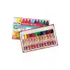 Pastel Boya 12 Renk Sulu Boya 12 Renk Mikro Gold Kuru Boya 12 Renk