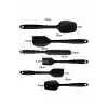 6 lı Isıya Dayanıklı Yanmaz Yapışmaz Silikon Spatula Seti | 6lı Silikon Spatula Seti Bpa Free