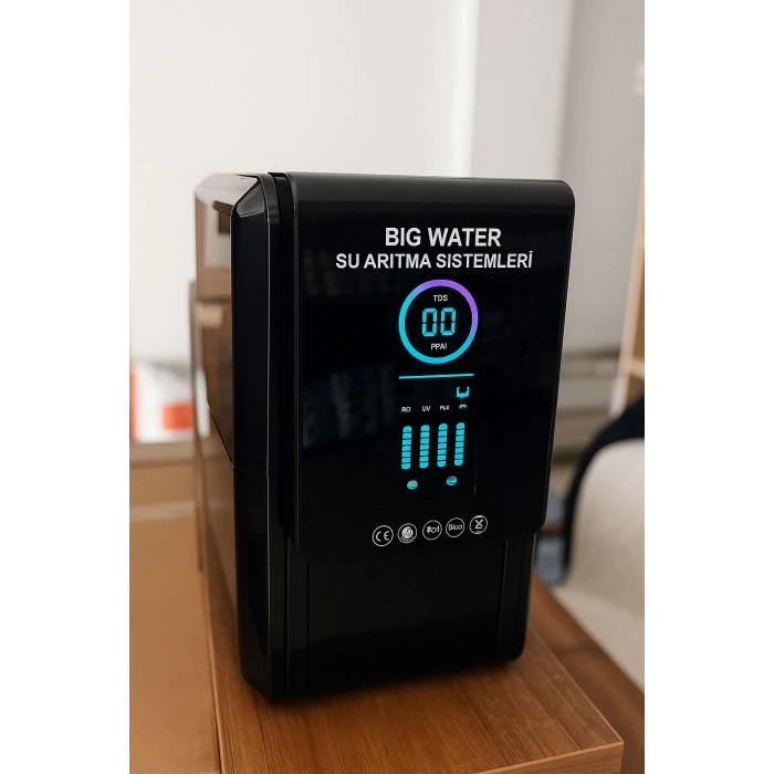 Big Water Dijital Ekranlı Akıllı Reverse Osmosis Su Arıtma Cihazı