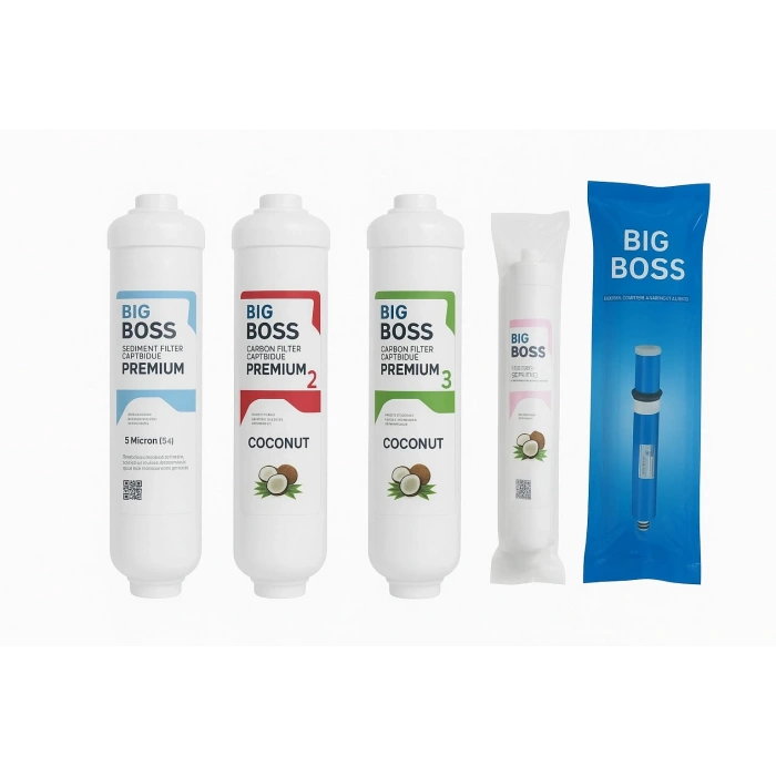 BİGBOSS 5Lİ SET FULL COCONATLI FİLTRE SET