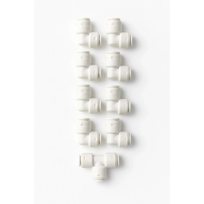 SU ARITMA DİRSEĞİ 6 ADET L DİRSEK 1 ADET T DİRSEK