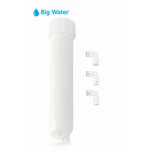 Big Water Inline Housing – Su Arıtma Cihazı İçin 12” Filtre Kabı (Bağlantı Dirsekleriyle Birlikte)