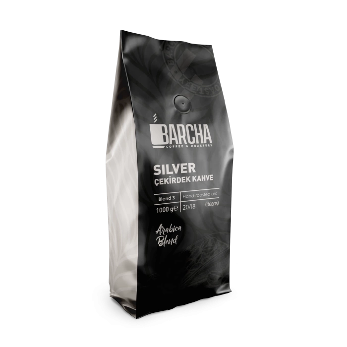 Barcha Sılver Blend Espresso Çekirdek Kahve 1000 Gr