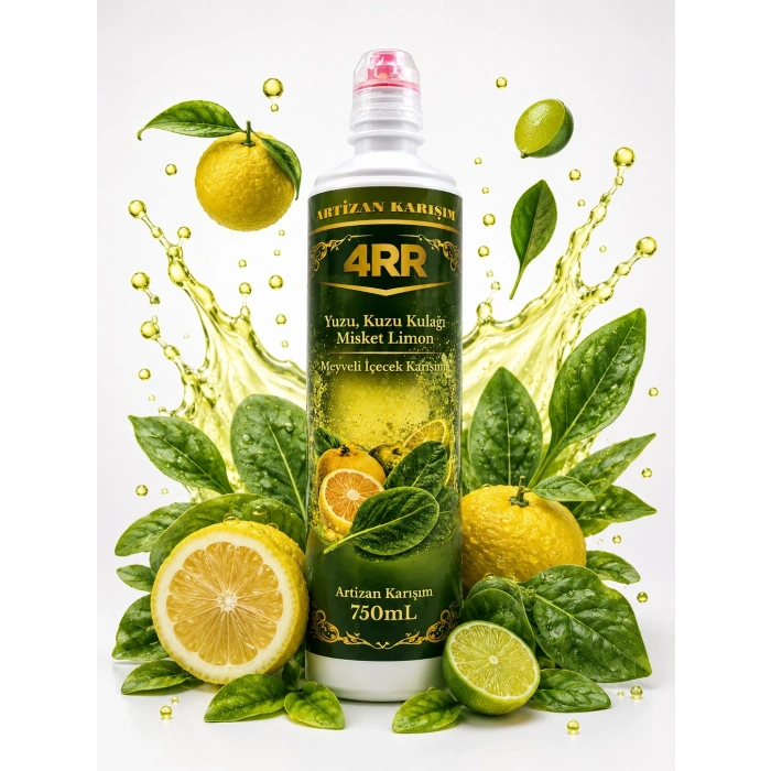 4RR Kuzu Kulağı Meyve Püresi 750 Ml