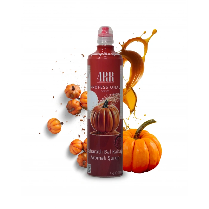 4RR Baharatlı Balkabağı Şurubu 750 Ml