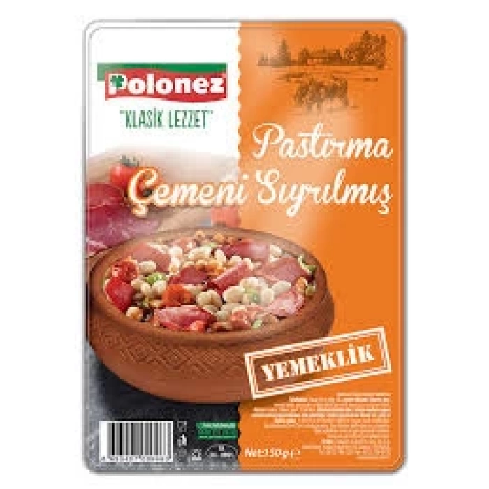 Dana Çemeni Sıyrılmış Pastırma 150 Gr