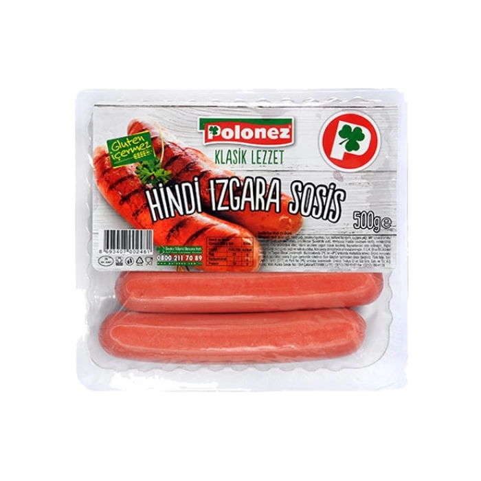 Hindi Şişlik Sosis 500 Gr