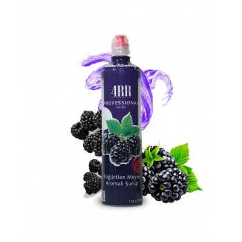 4RR Böğürtlen Meyve Şurup 750 Ml