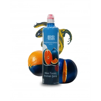 4RR Mavi Turunç Meyve Şurup 750 Ml
