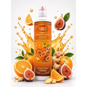 4RR Portakal İncir Zencefil Artizan Karışım 750 Ml
