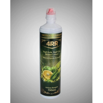 4RR Yeşil Erik Meyve Püresi 750 Ml