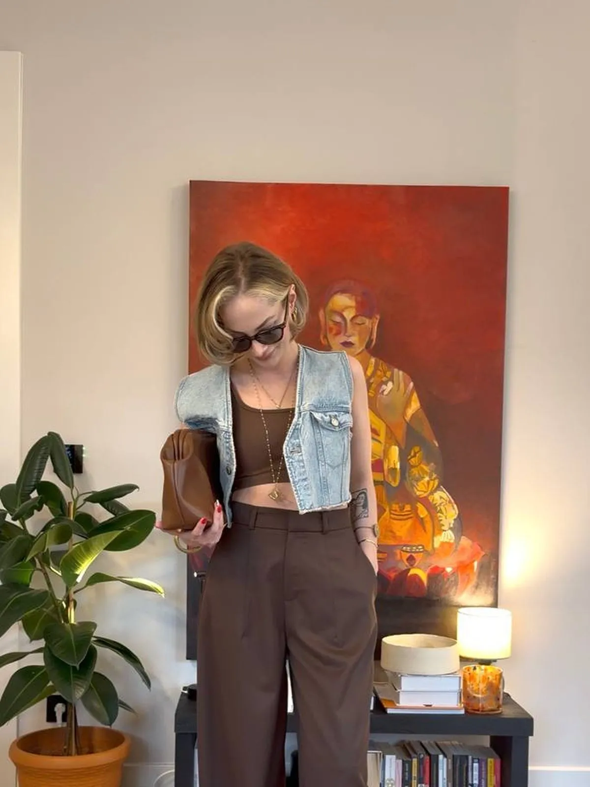 NeoMyst 1010 Baggy Palazzo Pant