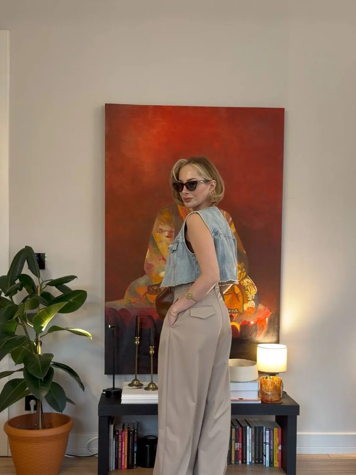 NeoMyst 1010 Baggy Palazzo Pant