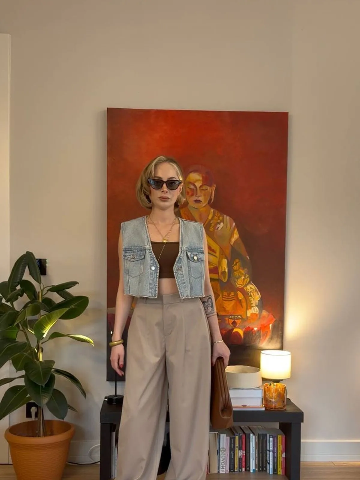 NeoMyst 1010 Baggy Palazzo Pant