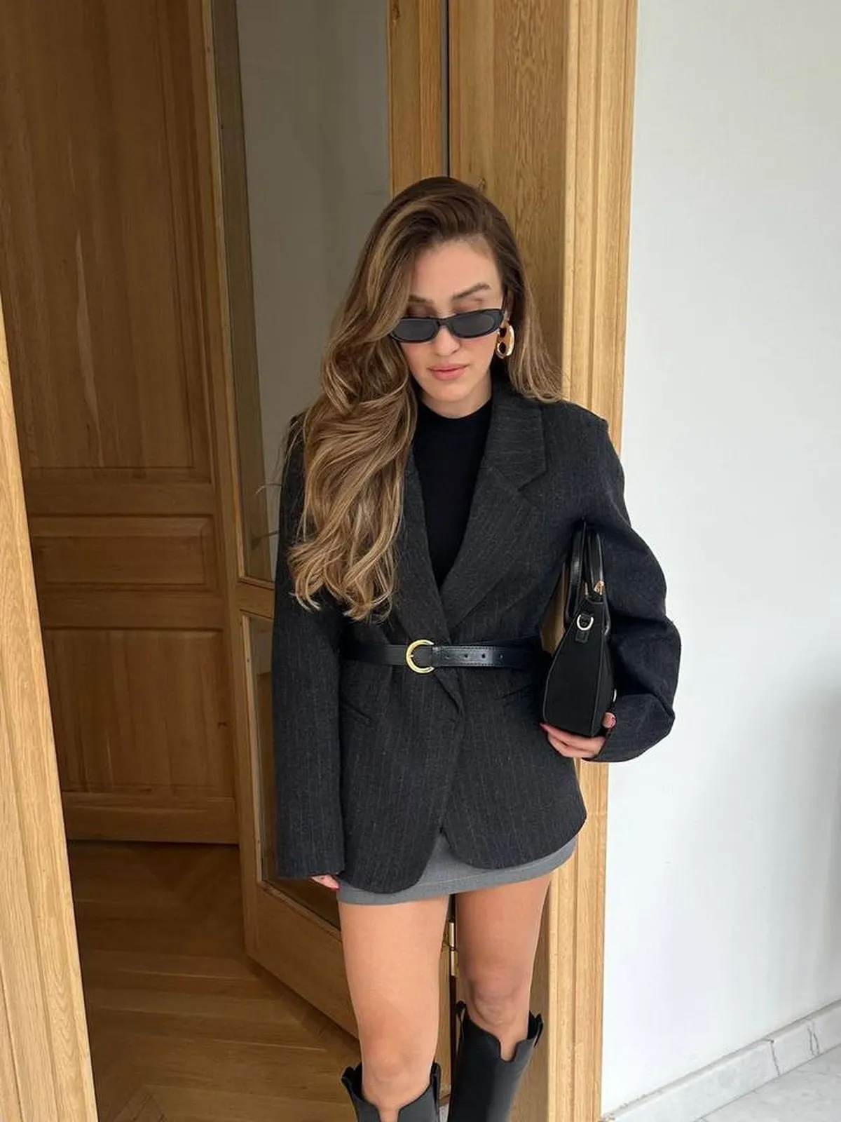 NeoMyst 5001 Oversize Kaşe Ceket